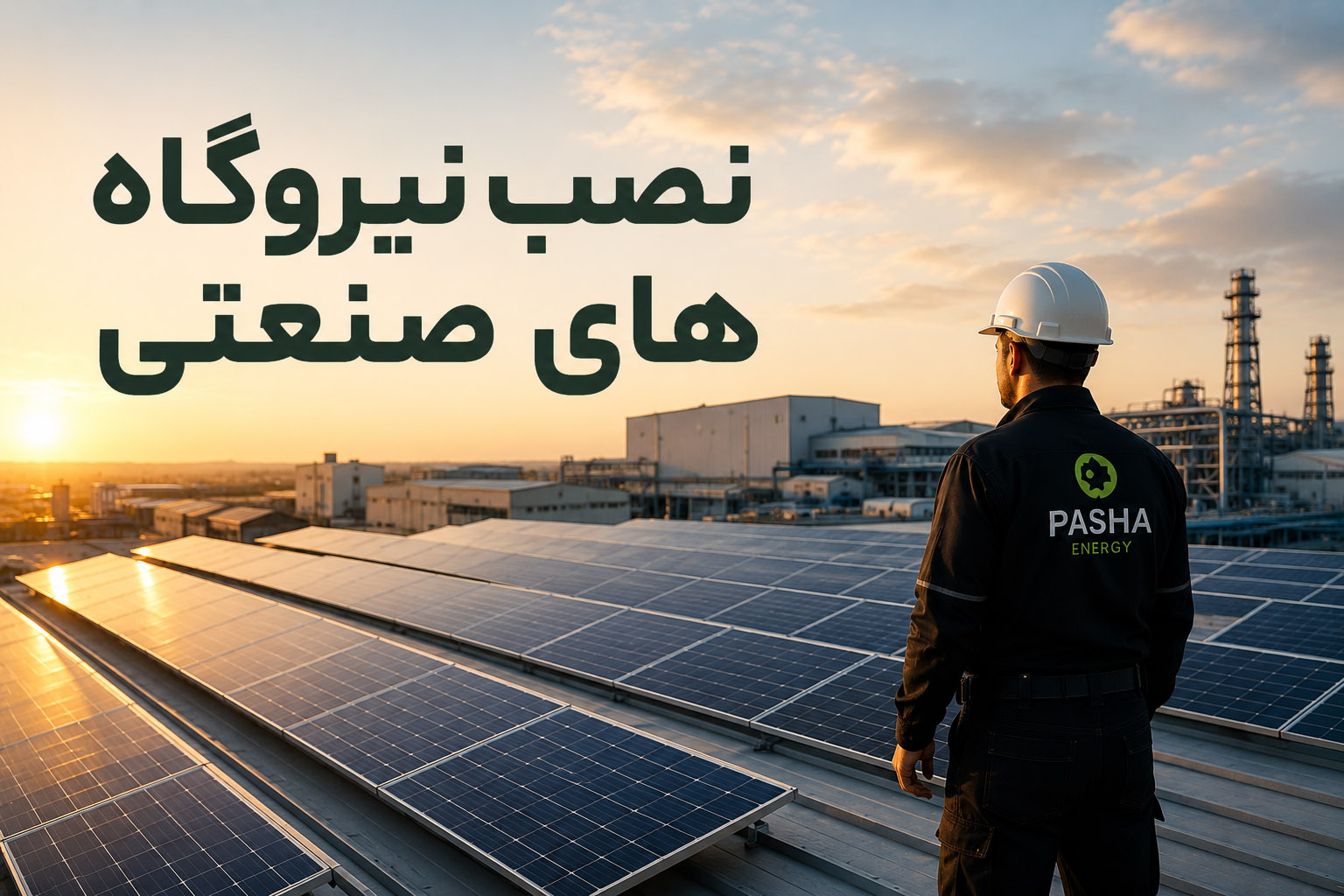 نیروگاه های خورشیدی صنعتی